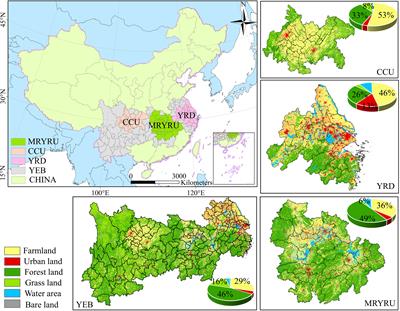 Investigating the mechanism of urbanization on the net primary productivity of vegetation in the Yangtze River Economic Belt: a comprehensive analysis from global and local effects